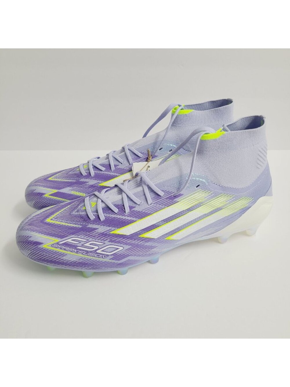 NEW Adidas Womens F50 Sparkfusion Elite Mid FG Soccer Cleats JH7648 Size 11.5